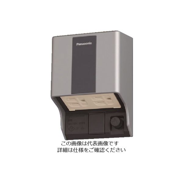 パナソニック Panasonic スマート接地防水ダブルコン(アース付) WK4632S 1セット(5個) 157-9881（直送品）
