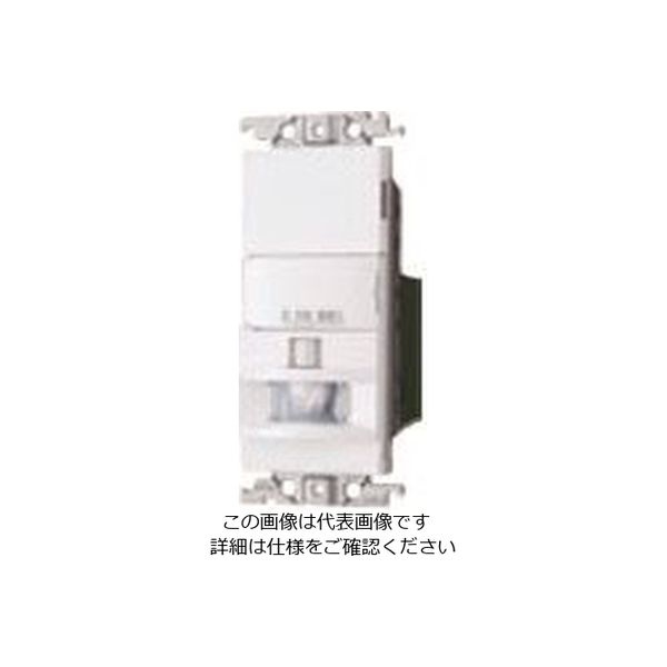 パナソニック Panasonic ワイド壁取付熱線センサ付自動SW2線式 WTK1511W 1個 158-7761（直送品）