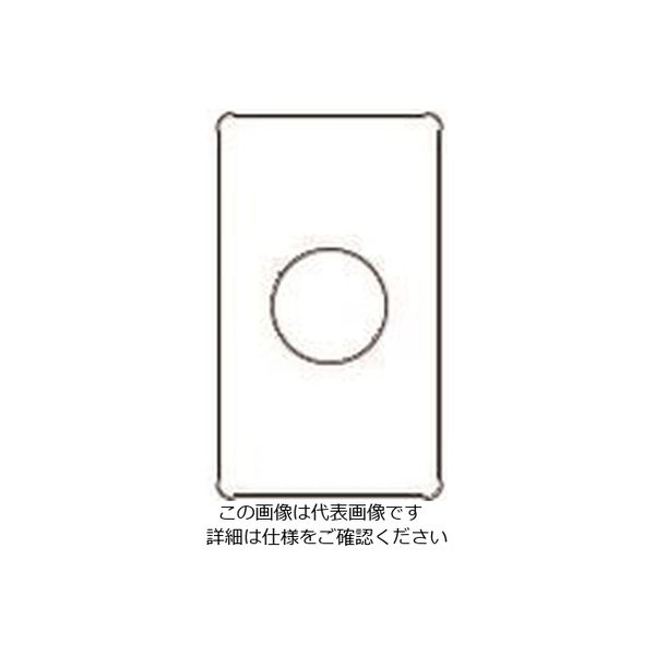 パナソニック Panasonic フルカラー新金属コンセントプレート WN65539 1セット(5個) 158-4656（直送品）