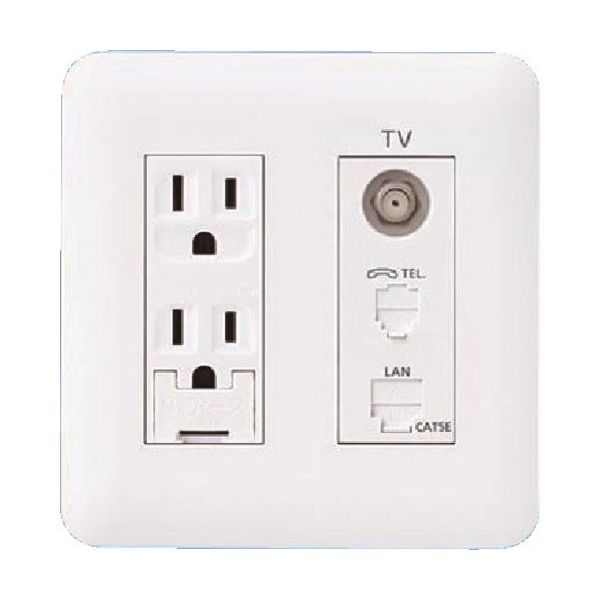 パナソニック Panasonic ワイド21MMコンET付接地Wコン WTF34363W 1個 159-0885（直送品）