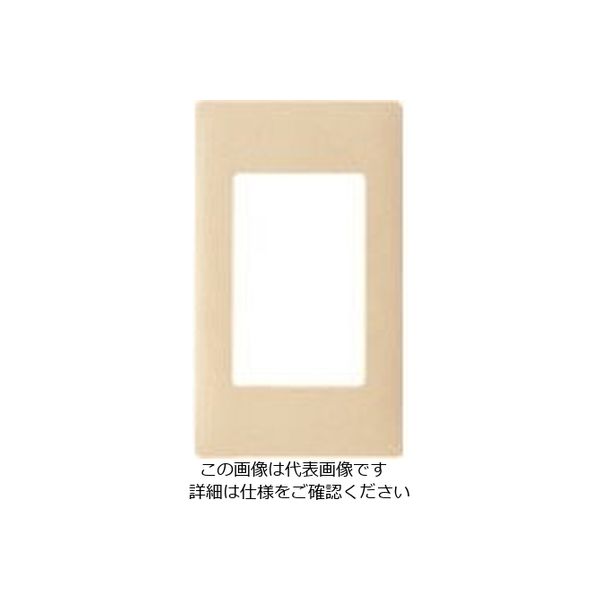 パナソニック Panasonic アドバンススイッチプレート(1連用) WTA7101FK 1セット(10個) 159-5605（直送品）