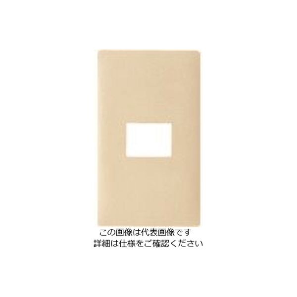 パナソニック Panasonic アドバンスコンセントプレート1コ用 WTL7001FK 1セット(10個) 158-3218（直送品）