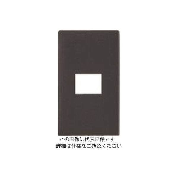 パナソニック Panasonic アドバンスコンセントプレート1コ用 WTL7001HK 1セット(10個) 158-7893（直送品）