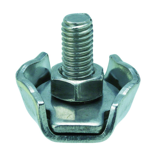 トラスコ中山 TRUSCO シングルワイヤークリップΦ4用 TSWC-4 1袋(1個) 208-2644（直送品）