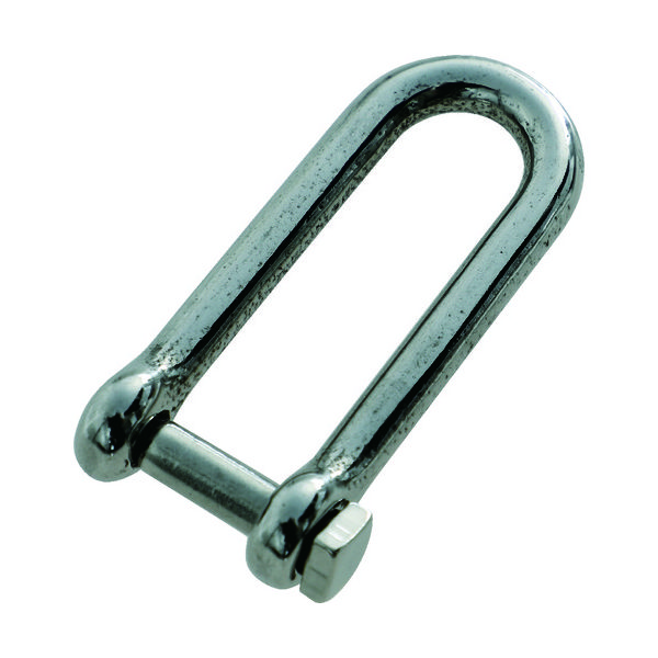 トラスコ中山 TRUSCO ロング角頭シャックル ステンレス製 D寸法5mm (1個=1袋) TLKS-5 1個 208-2423（直送品）