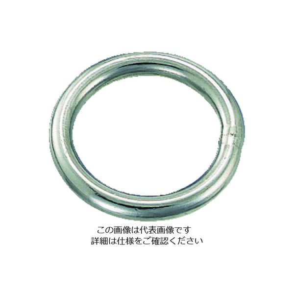 トラスコ中山 TRUSCO ステンレス 丸リンク 線径2mm 内径35mm (3個入) TMR-2-35 1袋(3個) 208-2917（直送品）