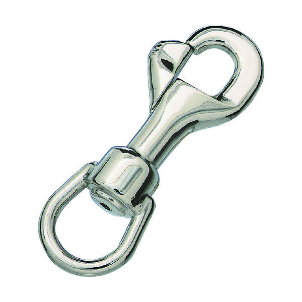 トラスコ中山 TRUSCO ニッケルメッキ ナスカン 線径4.5 長さ77mm NNK-4.5 1個 208-2976（直送品）