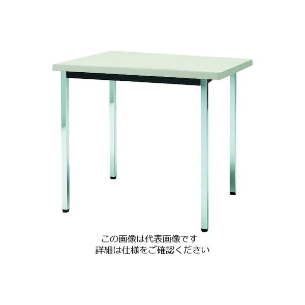 会議用テーブル（エラストマエッジ/下棚なし/角脚）