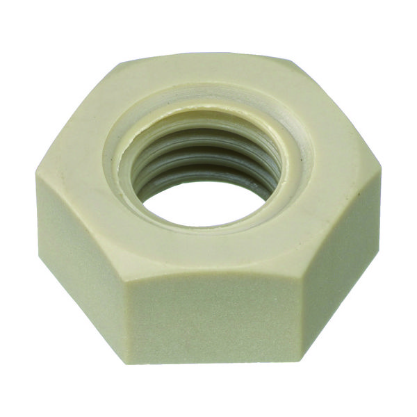 トラスコ中山 TRUSCO ポリフェニレンサルファイド(PPS) 六角ナット M3 50個入 BPPS-NTM3 1袋(50個)（直送品）