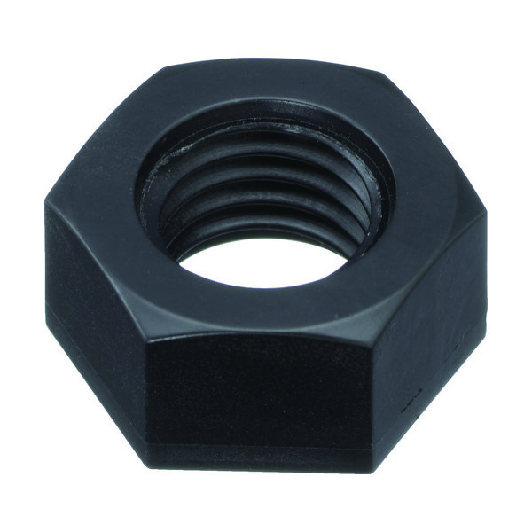 TRUSCO ガラス繊維強化ポリアミドMXD6 RENY黒 六角ナット BRENY
