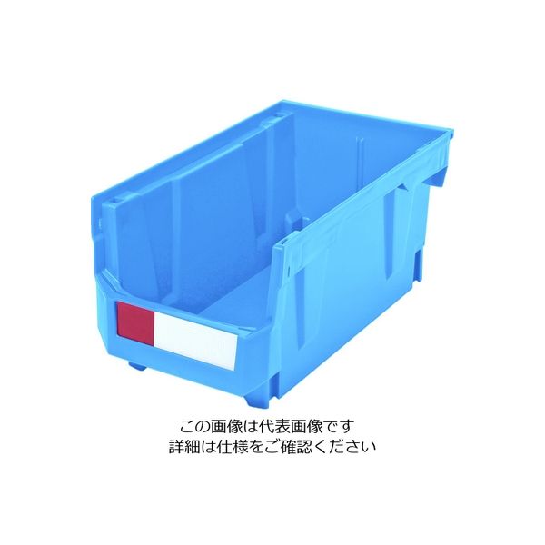 トラスコ中山 TRUSCO スタッキングコンテナ 9.6L ブルー TSC240B 1個 208-3359（直送品）