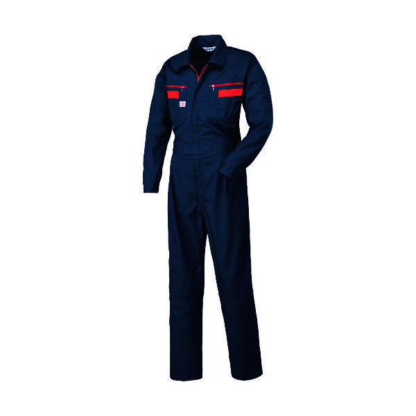 山田辰 AUTOーBI つなぎ服1180ー001ネイビーブルーー5L 1180-001-5L 1着 137-0786（直送品）