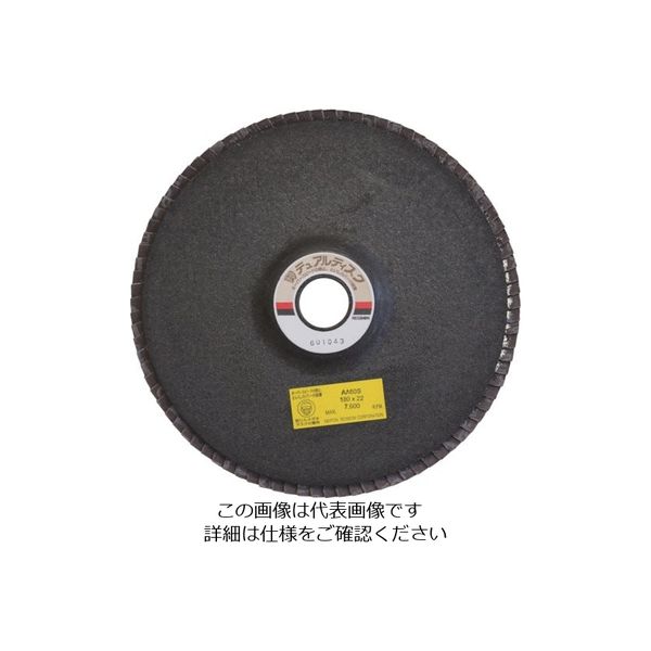 日本レヂボン レヂボン デュアルディスクDD 180×22 AA60S DD180-AA60 1セット(5枚) 852-4982（直送品）