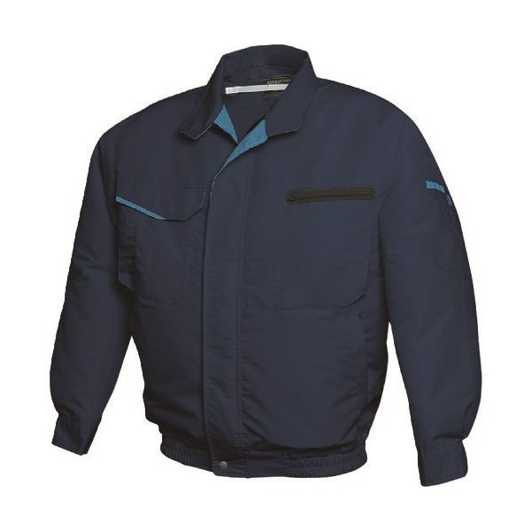 空調服 FANFIT空調服[[R下]](混紡) ネイビー 5L FF91810C03S7 1着 226-7745（直送品）