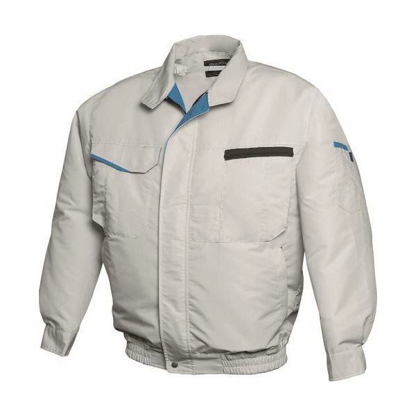 空調服 FANFIT空調服[[R下]](混紡) シルバー 5L FF91810C06S7 1着 226-7746（直送品）