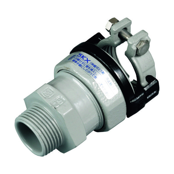 川西水道機器 SKカワニシ ポリエチレン管用継手 SKXおねじ付ソケットP40 SKX-OS-P40 1個 850-7134（直送品）