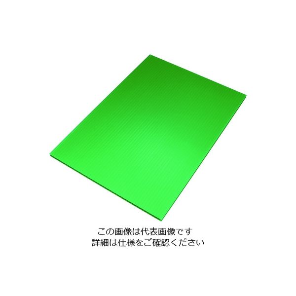国盛化学 住化 プラダン サンプライHP30050 3×6板ライトグリーン HP30050-LG 9101820 1枚 204-9587（直送品）