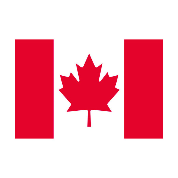 東京製旗 国旗No.2(90×135cm) カナダ 426204 1枚 207-3789（直送品）