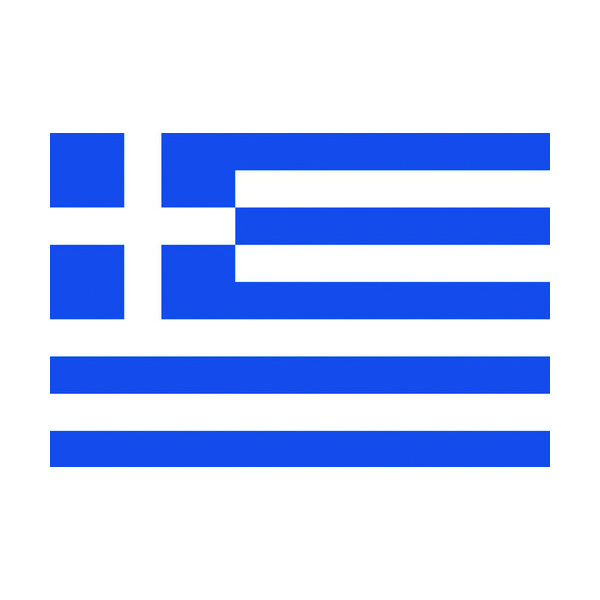 東京製旗 国旗No.2(90×135cm) ギリシャ 426225 1枚 207-3854（直送品）