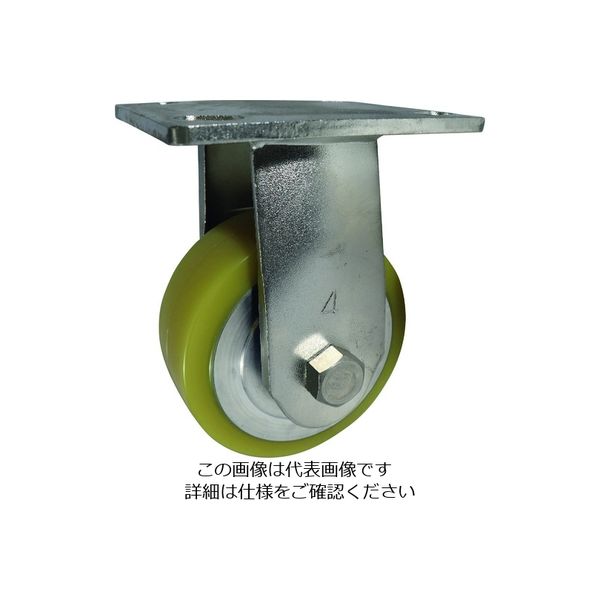 ヨドノ 重荷重用ステンレス製固定車ウレタン車付 AUR-SKH100 1個 206-9155（直送品）