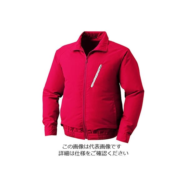 空調服 ポリエステル製空調服[[R下]] ウェアのみ レッド 3L KU90510-C08-S5 1着 856-7745（直送品）