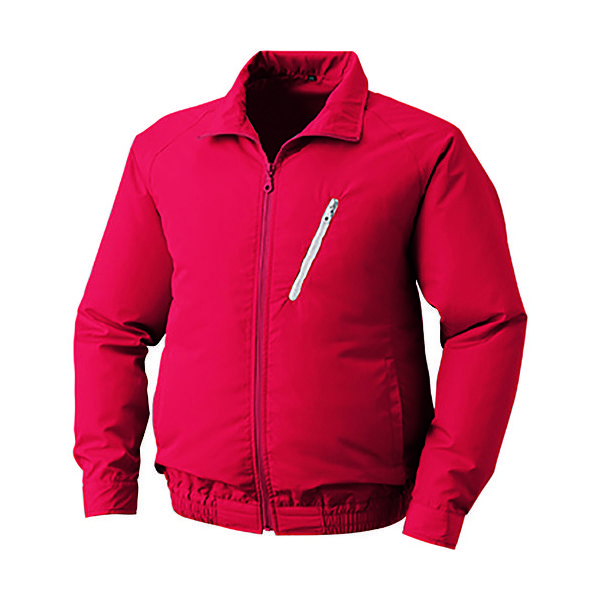 空調服 ポリエステル製空調服[[R下]] ウェアのみ レッド 5L KU90510-C08-S7 1着 856-7747（直送品）