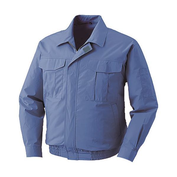 空調服 綿薄手ワークウエアのみ ライトブルー S KU90-550-C24-S1 1着 120-7162（直送品）