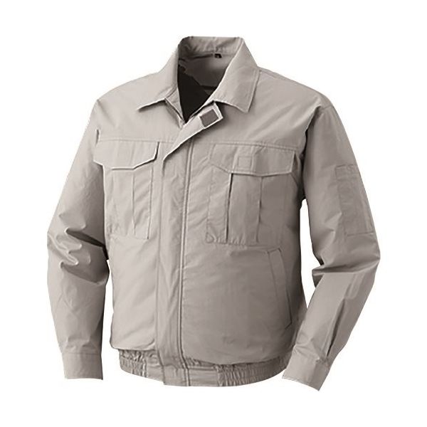 空調服 綿薄手ワークウエアのみ シルバー S KU90-550-C06-S1 1着 120-3906（直送品）
