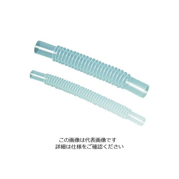 フロンケミカル フッ素樹脂(PFA)フレキシブルチューブ PFAー5/8H ハーフサイズ NR0519013 1本 205-5783（直送品）