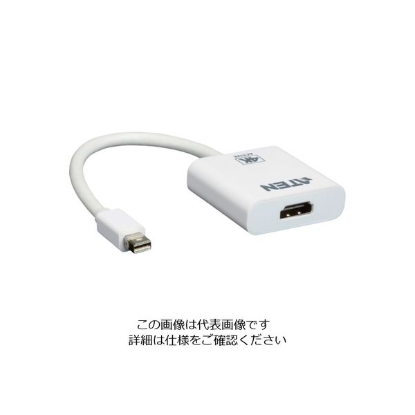 ATEN ビデオ変換器 Mini DisplayPort to HDMI / 4K対応 アクティブタイプ VC981 1台 115-3014（直送品）