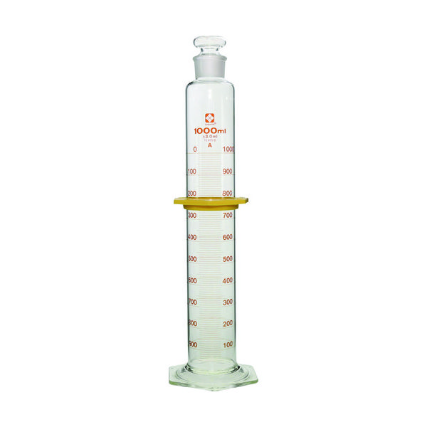 柴田科学 SIBATA 有栓メスシリンダー スーパーグレード 1000mL 023550-1000 1本 208-4886（直送品）