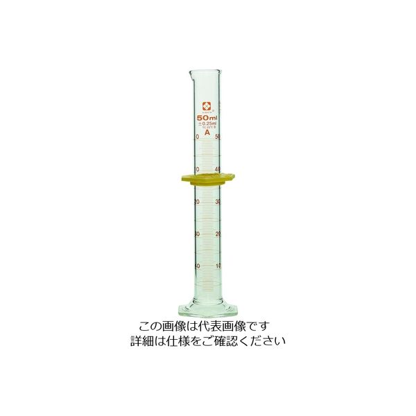 柴田科学 SIBATA メスシリンダー スーパーグレード 50mL 023520-50 1本 215-8067（直送品）