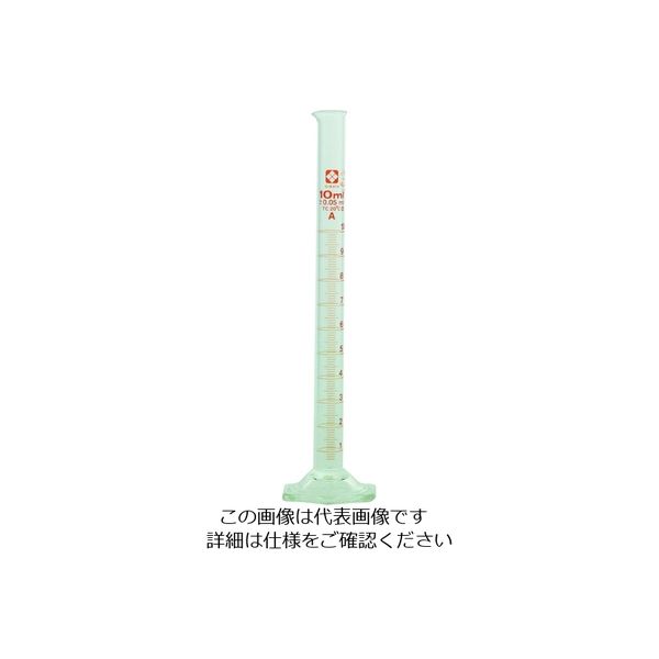 柴田科学 SIBATA メスシリンダー スーパーグレード 10mL 023520-10 1本 215-9604（直送品）