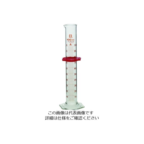 柴田科学 SIBATA メスシリンダー スーパーグレード 100mL 023520-100 1本 215-9615（直送品）