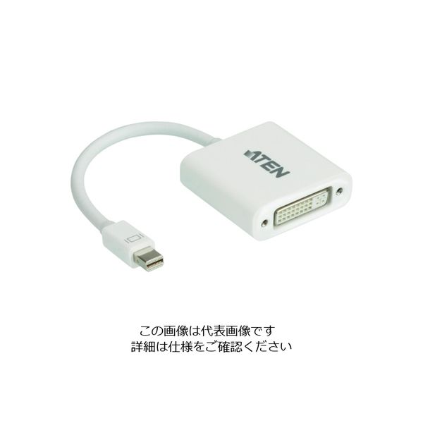 ATEN ビデオ変換器 Mini DisplayPort to DVIタイプ VC960 1台 115-3020（直送品）