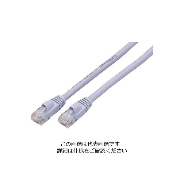 朝日電器 ELPA CAT6LAN1M LAN-1010-BL 1本 168-2237（直送品）