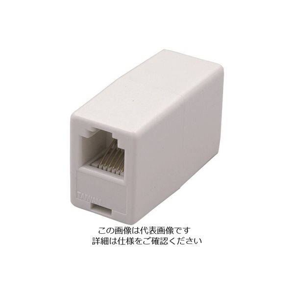 朝日電器 ELPA 中継コネクター6極6芯 TEA-002 1個 168-2317（直送品）