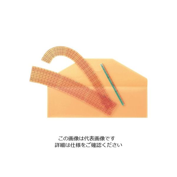 クロバー（CLOVER） クロバー カーブ定規 25-051 1セット（5袋：1袋×5個） 166-1659（直送品）