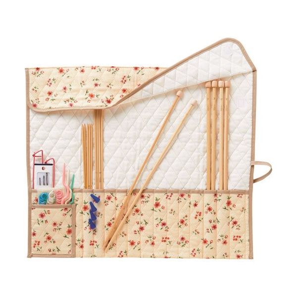 クロバー 棒針ケース「キルト」 55-912 1個 211-8333（直送品）