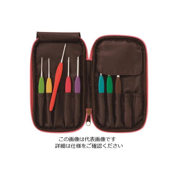 クロバー CLOVER ジッパー付かぎ針ケース 55-943 1個 215-0902（直送品）