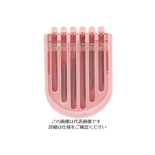 クロバー ニードルコンパクトパッチワークキルト用 57-306 1組(20本) 211-8370（直送品）