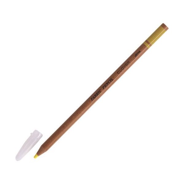 クロバー 布用ペンシルイエロー 57-484 1個(1本) 215-2462（直送品）
