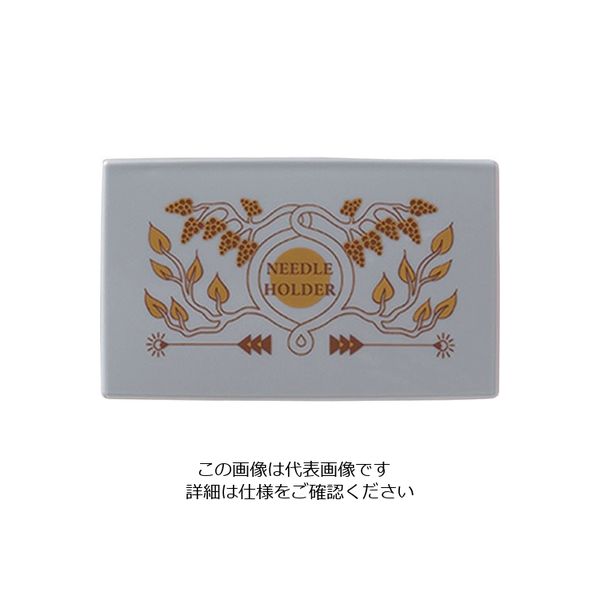 クロバー ニードルホルダー ブルー 57-693 1セット(5個) 215-2443（直送品）