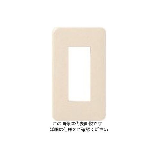 パナソニック Panasonic フルカラー簡耐モダンプレート3コ用・W WN6703W 1セット(10個) 158-4678（直送品）