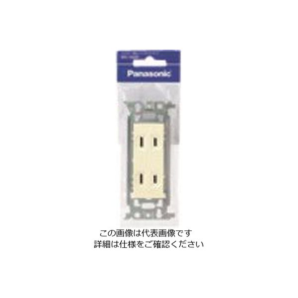 パナソニック Panasonic 埋込ダブルコンセント WN1302P 1セット(10個) 144-6798（直送品）