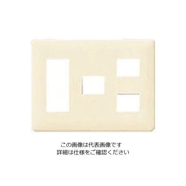 パナソニック Panasonic フルカラーモダンプレート3+1+2用・W WN6076W 1セット(10個) 159-0948（直送品）