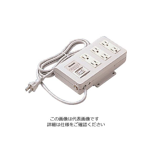 パナソニック Panasonic SW付OA電源タップ(接地型)(M付) WCH44129 1個 158-1660（直送品）