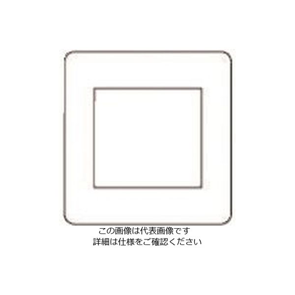 パナソニック Panasonic フルカラー2連接穴モダンプレート・W WN8400W 1セット(5個) 158-9437（直送品）