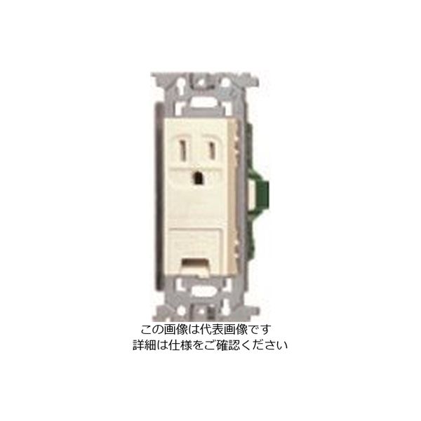 パナソニック Panasonic フルカラーアースターミナル付接地コン WN1131 1セット(10個) 158-9451（直送品）