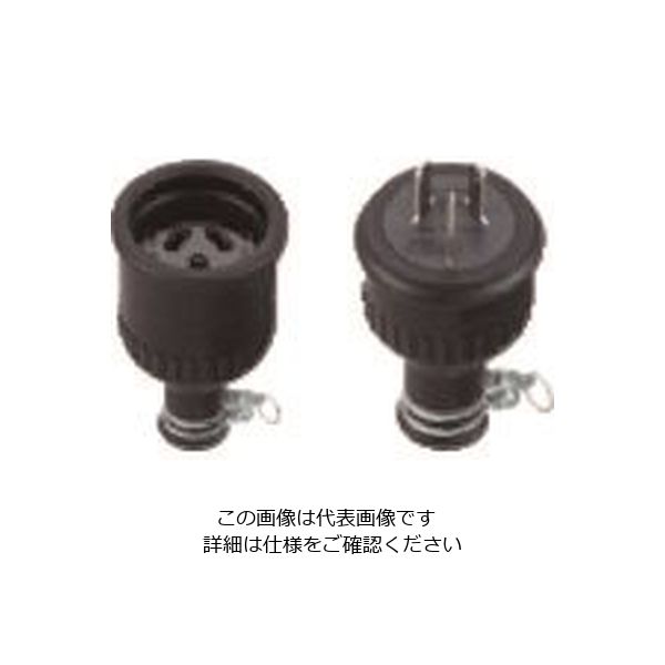 パナソニック Panasonic 3P15A防水ゴムコードコネクタ WA3315 1個 159-5676（直送品）